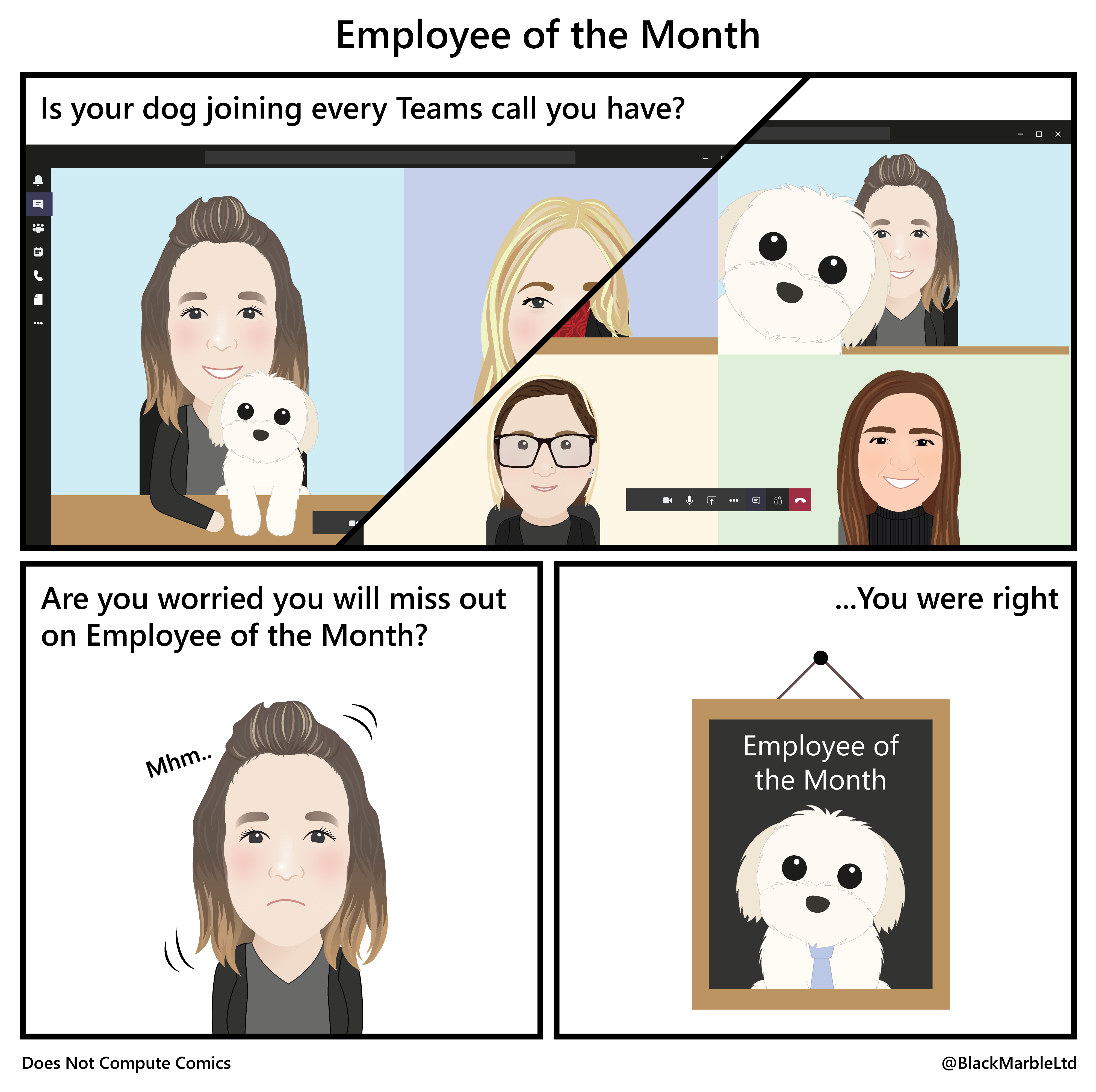 Employee of the Month featuring Catherine and Millie